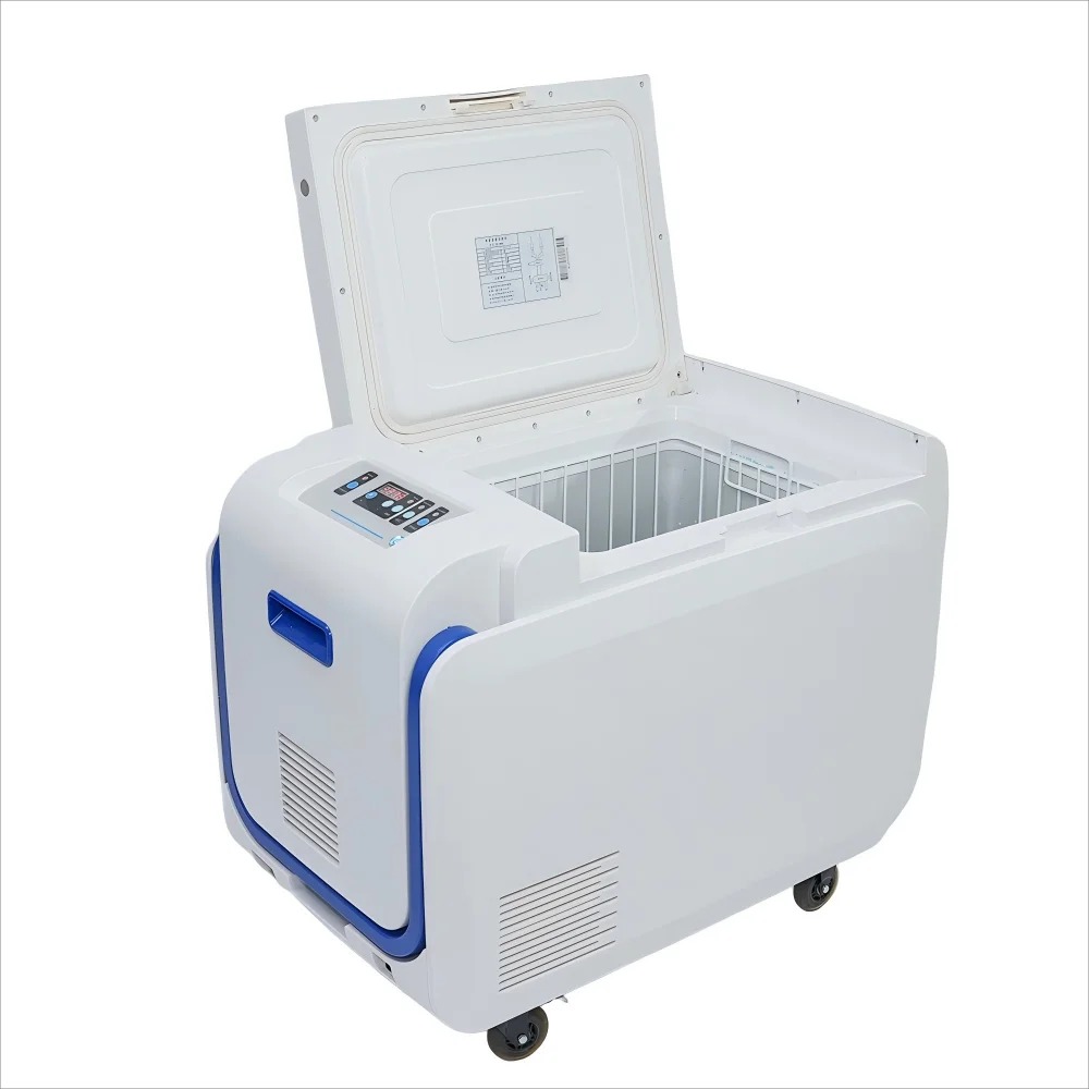 Huacooling  -86 Degree Car Portable Freezer 60L Medical Ultra Low Temperature  Storage Freezer Refrigerator